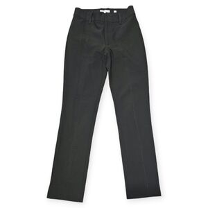 Vince Mid Rise Dark Green Slim Fit Pants